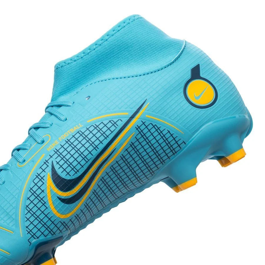 Nike Mercurial Superfly 8 Academy MG Multi Ground Soccer Cleats Blue Orange