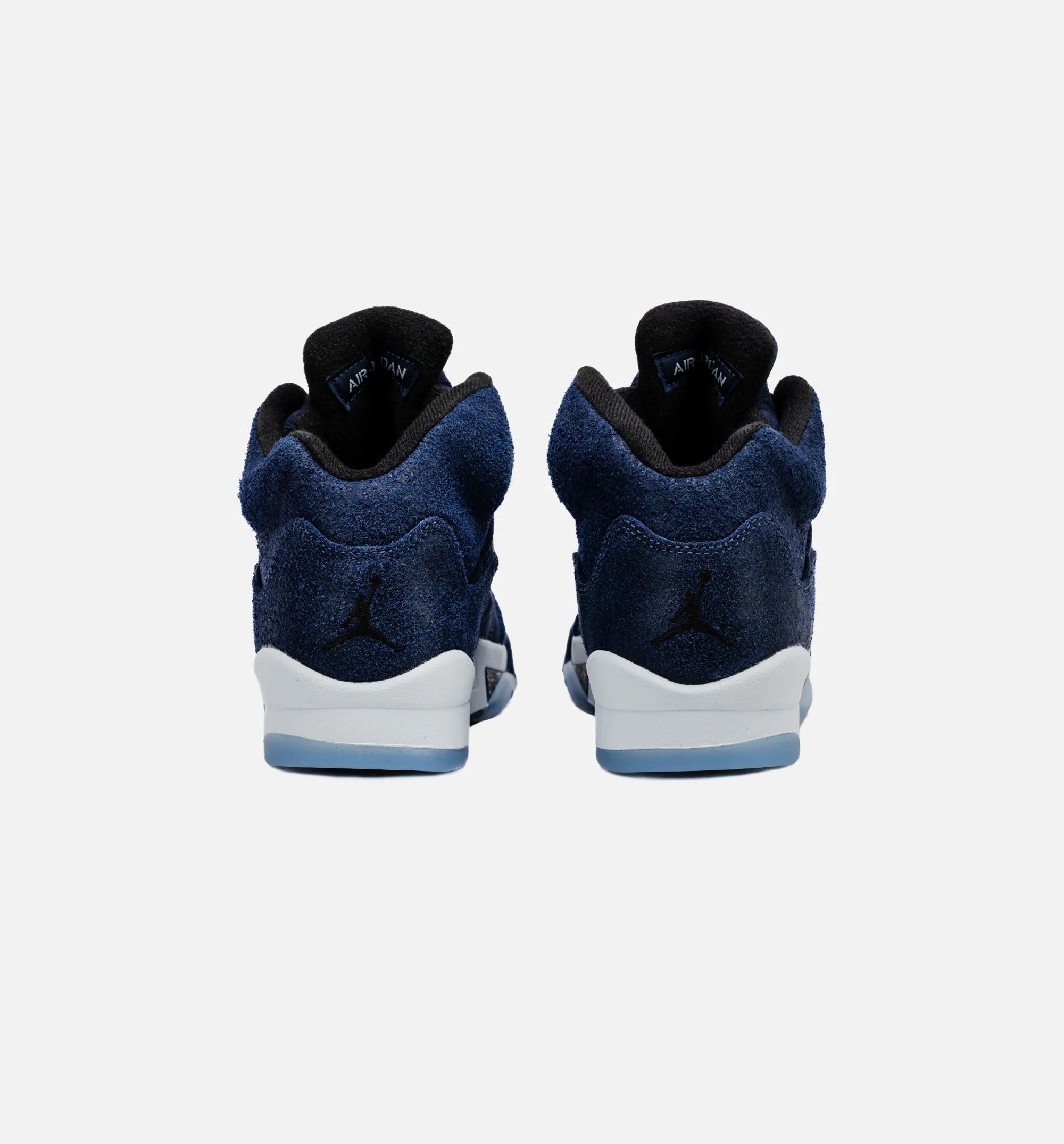 Air Jordan 5 Retro Midnight Navy Grade School Lifestyle Shoe Midnight Navy Black Football Grey