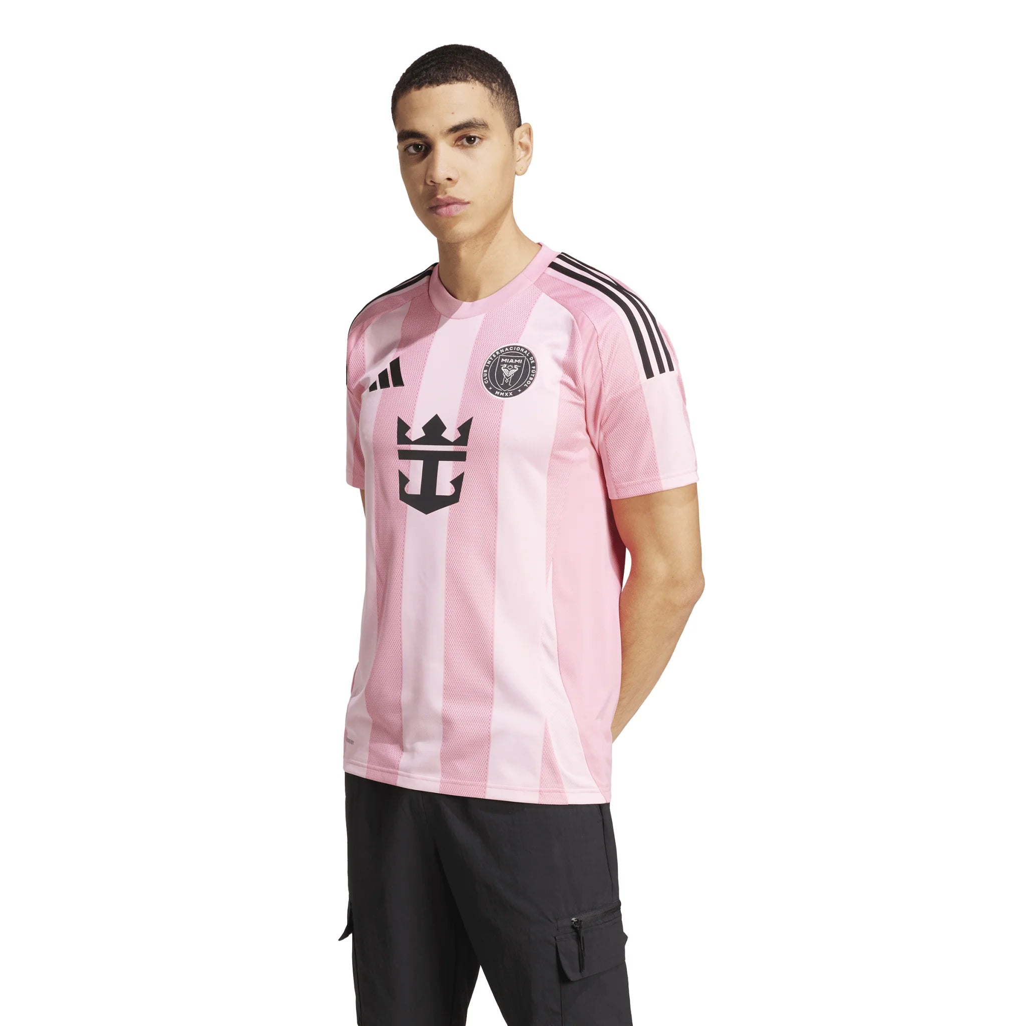 adidas Mens Inter Miami CF Home Jersey 25 26 Pink