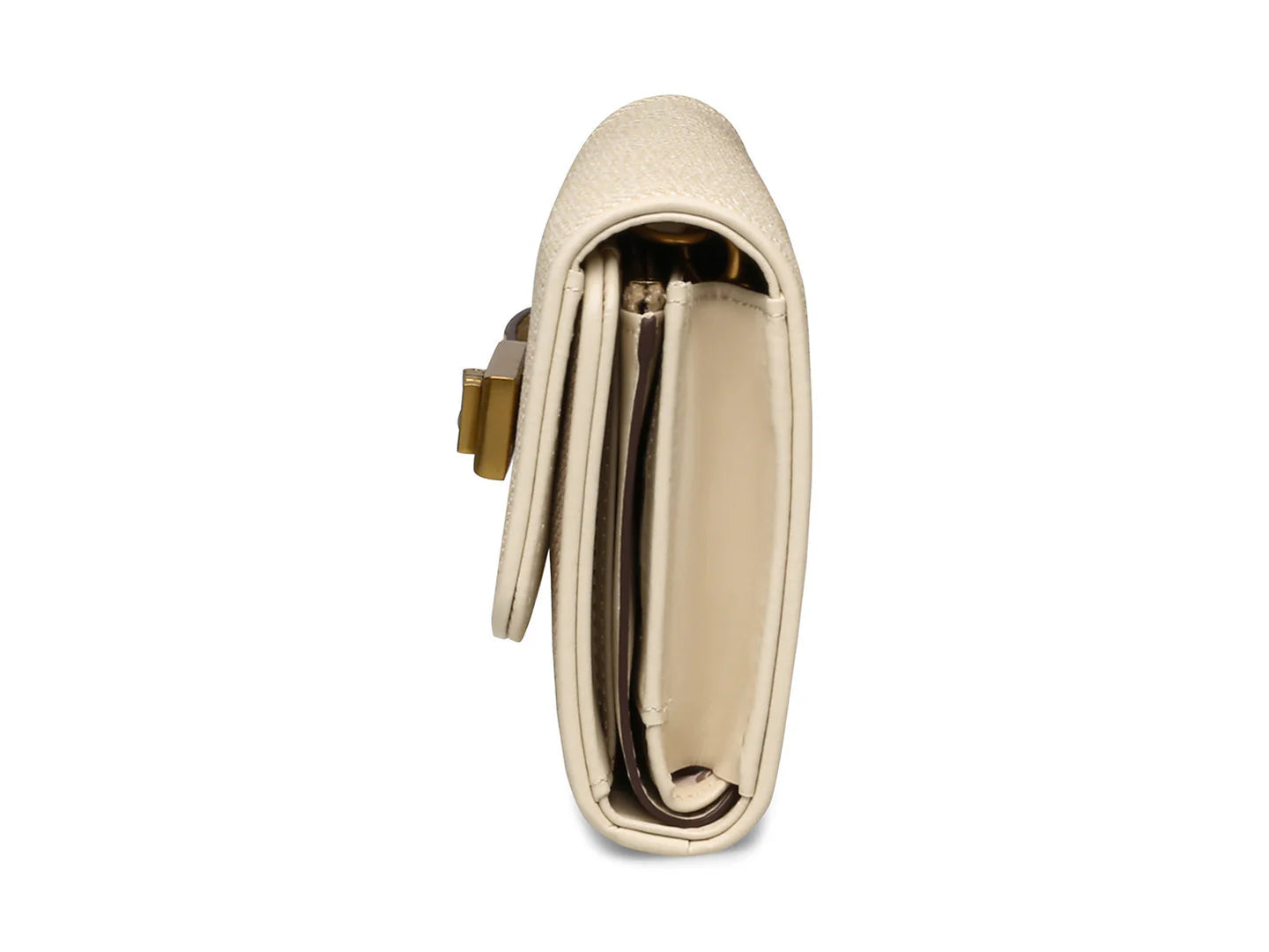 Bolsa Steve Madden Baxell Color Bone Gold para Mujer