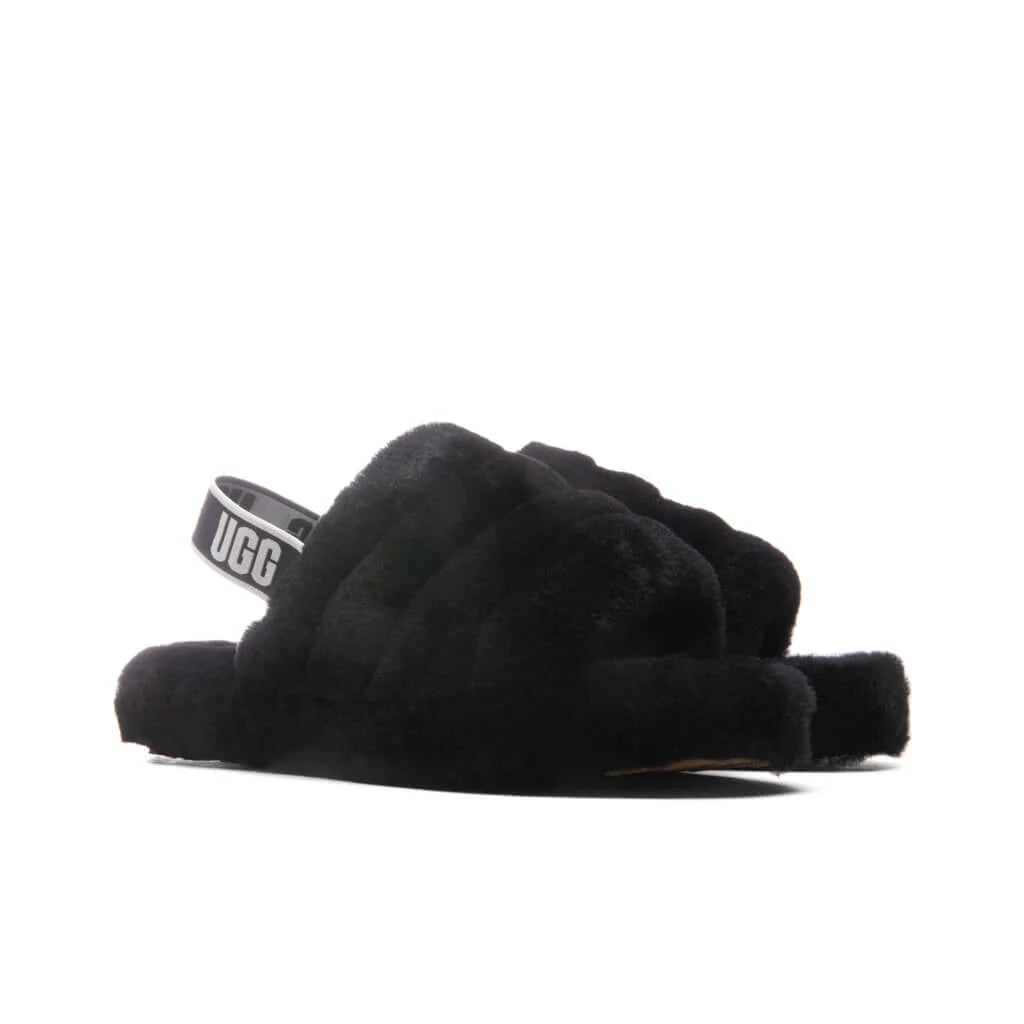 Kids Fluff Yeah Slide Black
