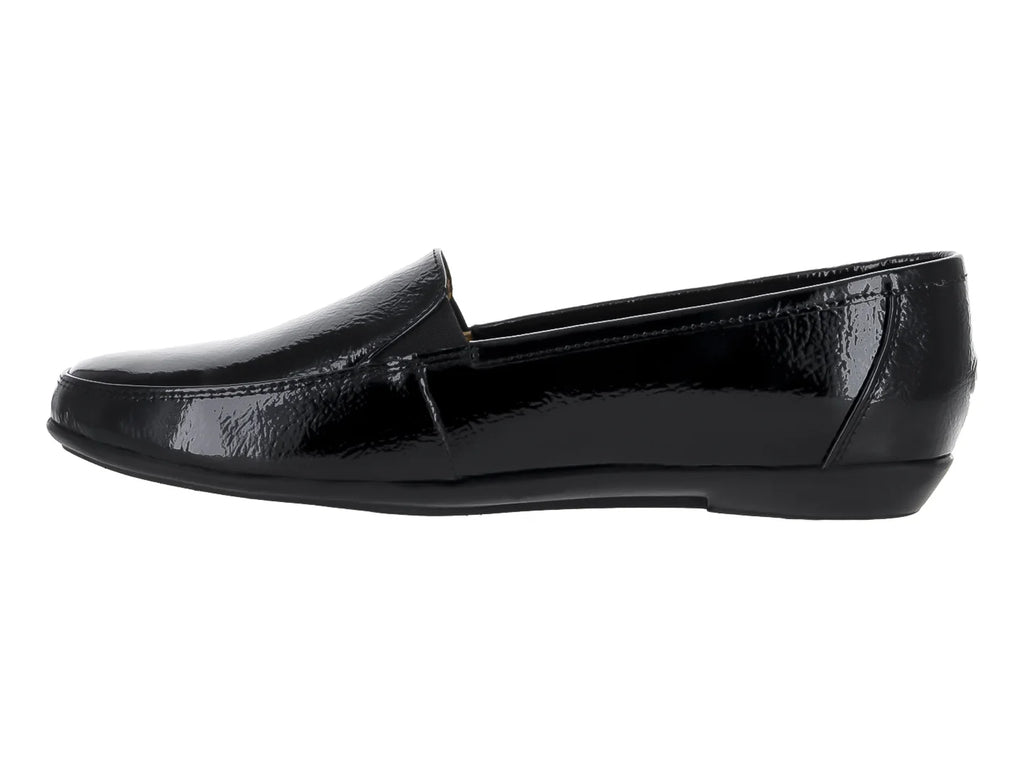 Zapatos Capricho de Charol Negro para Mujer