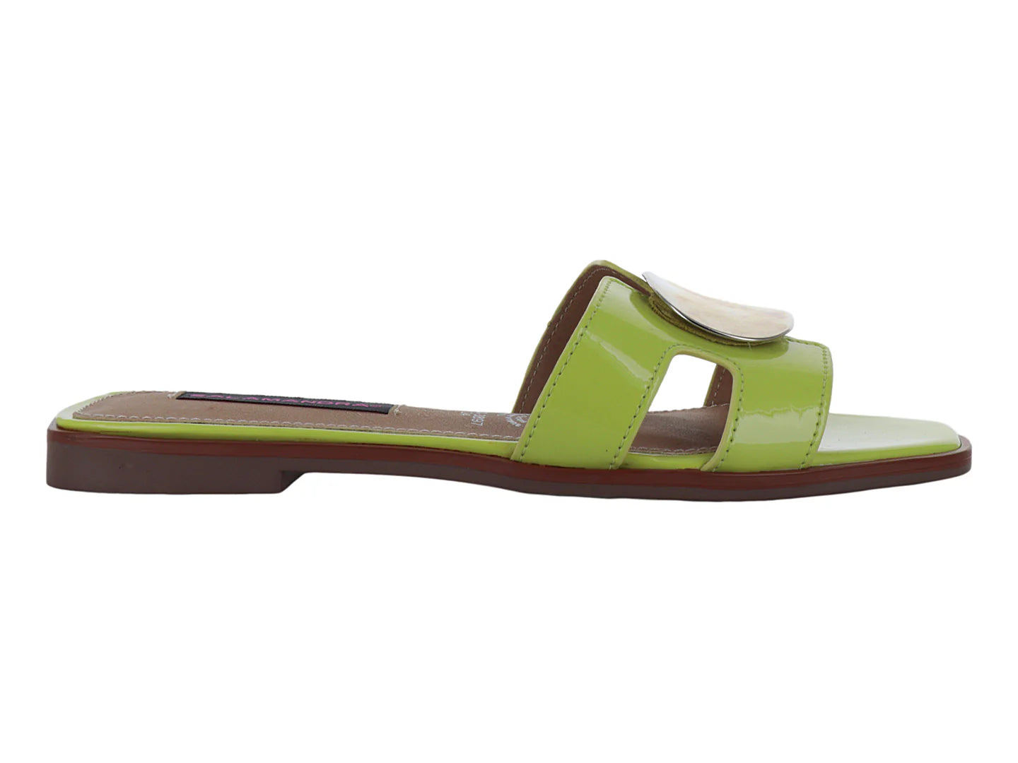 Sandalias Salamandra Color Apio para Mujer