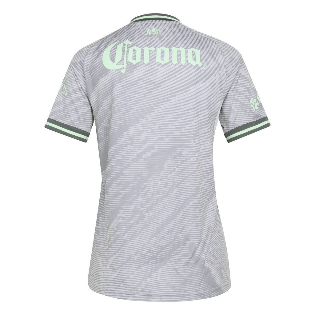 adidas Club America Third Womens Soccer Jersey 25 26 Grey