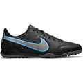 Nike Tiempo Legend 9 Academy TF Turfs Soccer Cleats Black Black Iron Grey