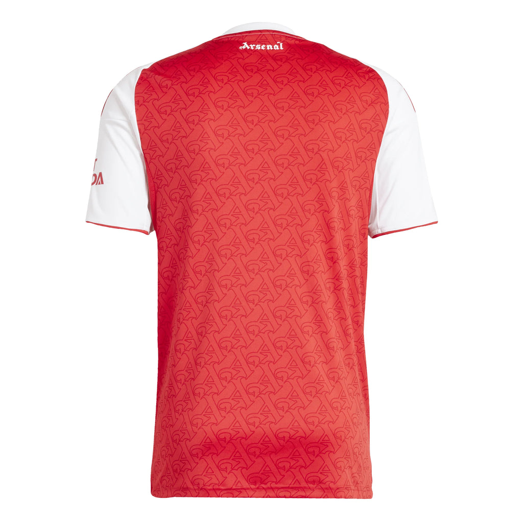 adidas Mens Arsenal Home Jersey 25 26 Scarlet White