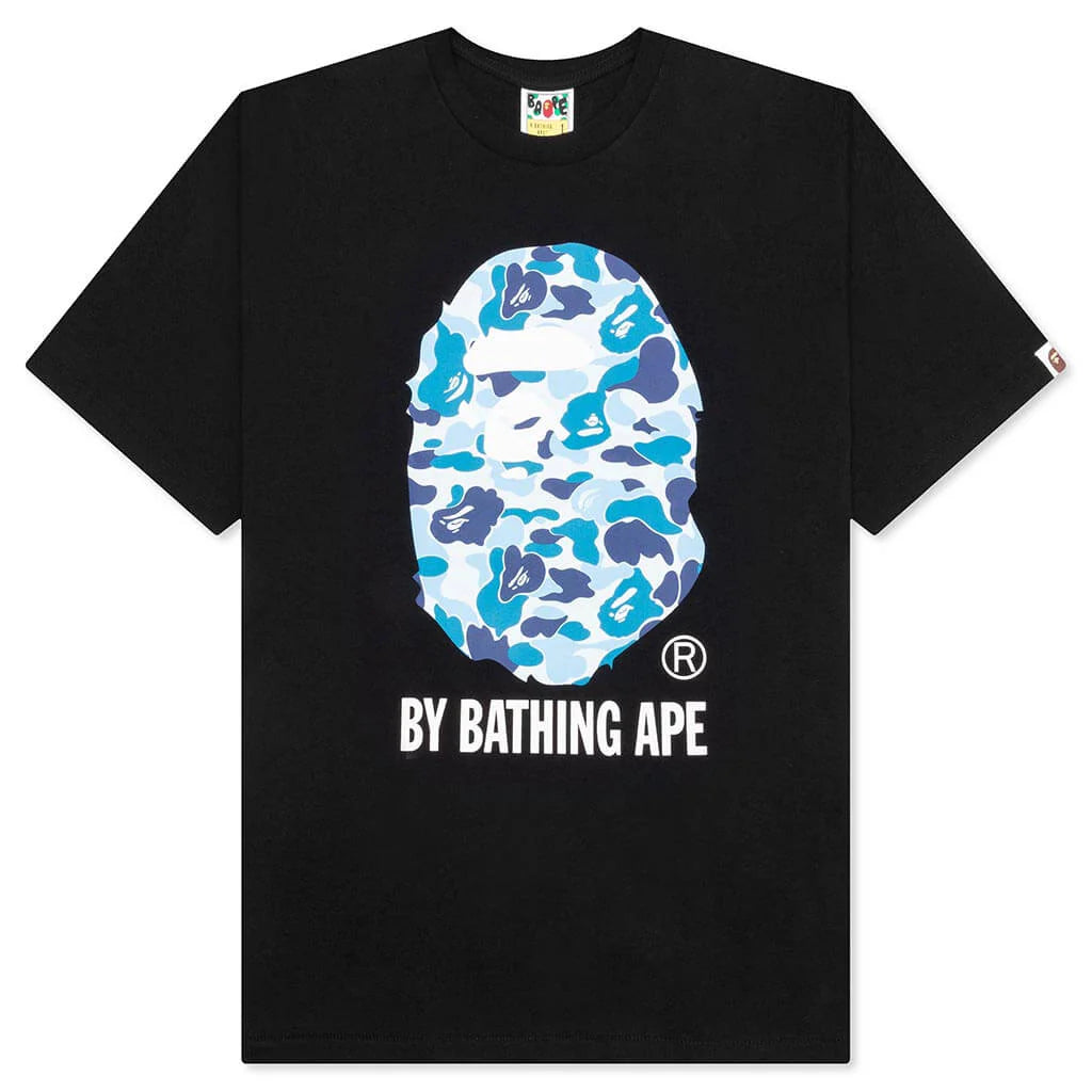 ABC Camo By Bathing Ape Tee Black Blue