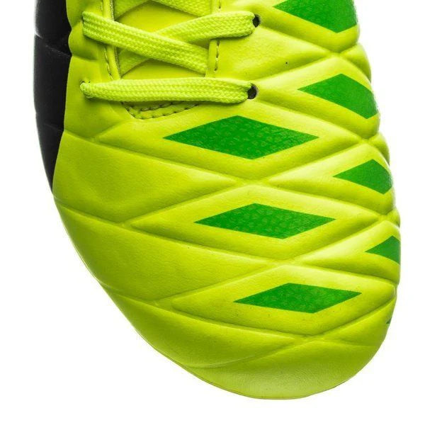PUMA Kids Evoaccuracy 1 FG Firm Ground Boots JR Yellow Peacoat White