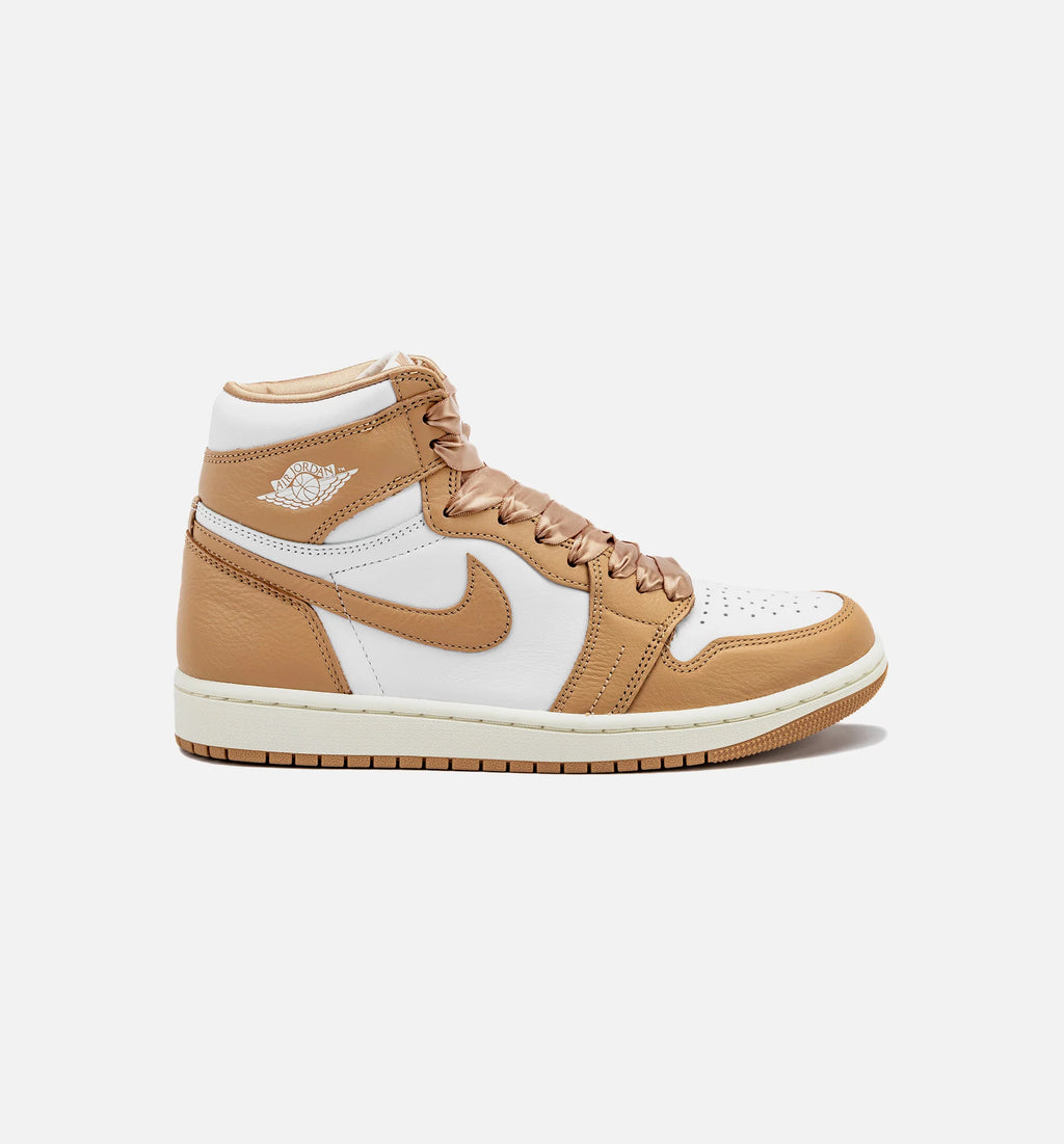Air Jordan 1 Retro High OG Praline Womens Lifestyle Shoe Praline White Sail