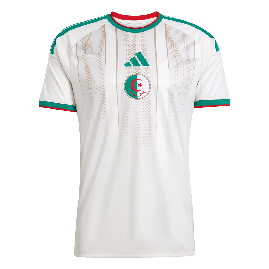 adidas Algeria Home Mens Soccer Jersey 26 White