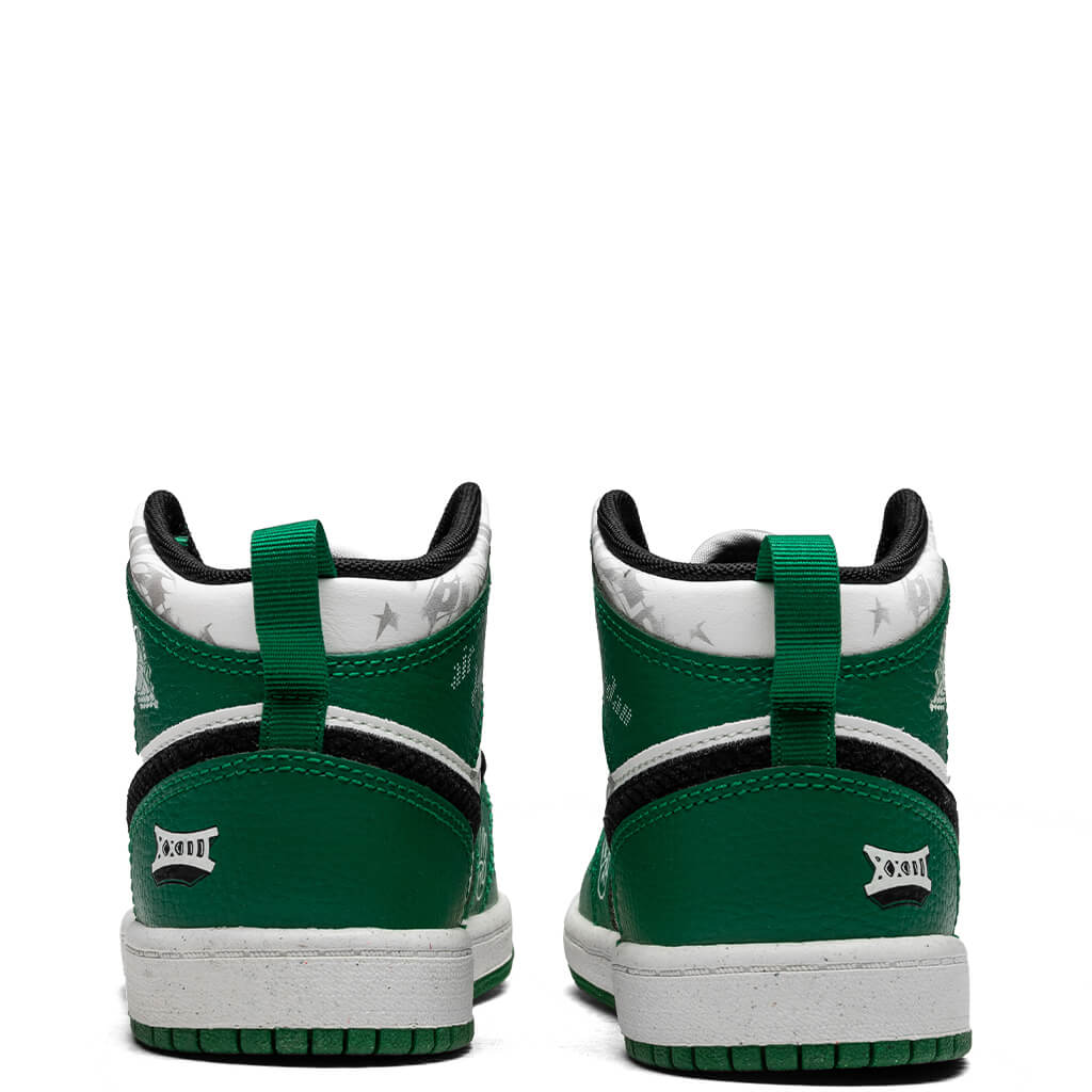 Jordan 1 Mid SE PS Pine Green Sail Black Team Orange