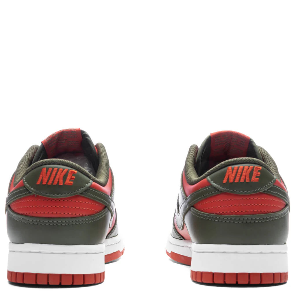 Dunk Low Retro Mystic Red Cargo Khaki White