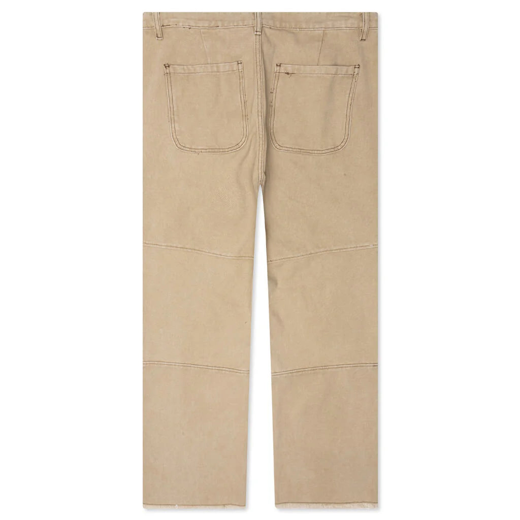Washed Canvas Pant Tan