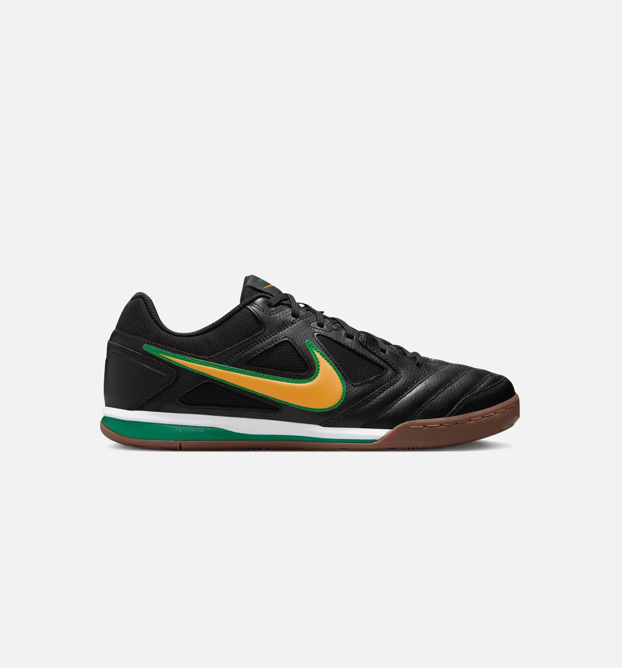 Gato Brasil Mens Lifestyle Shoe Black White Gum Dark Brown Varsity Maize