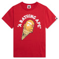 Kids Ice Cream Tee Red