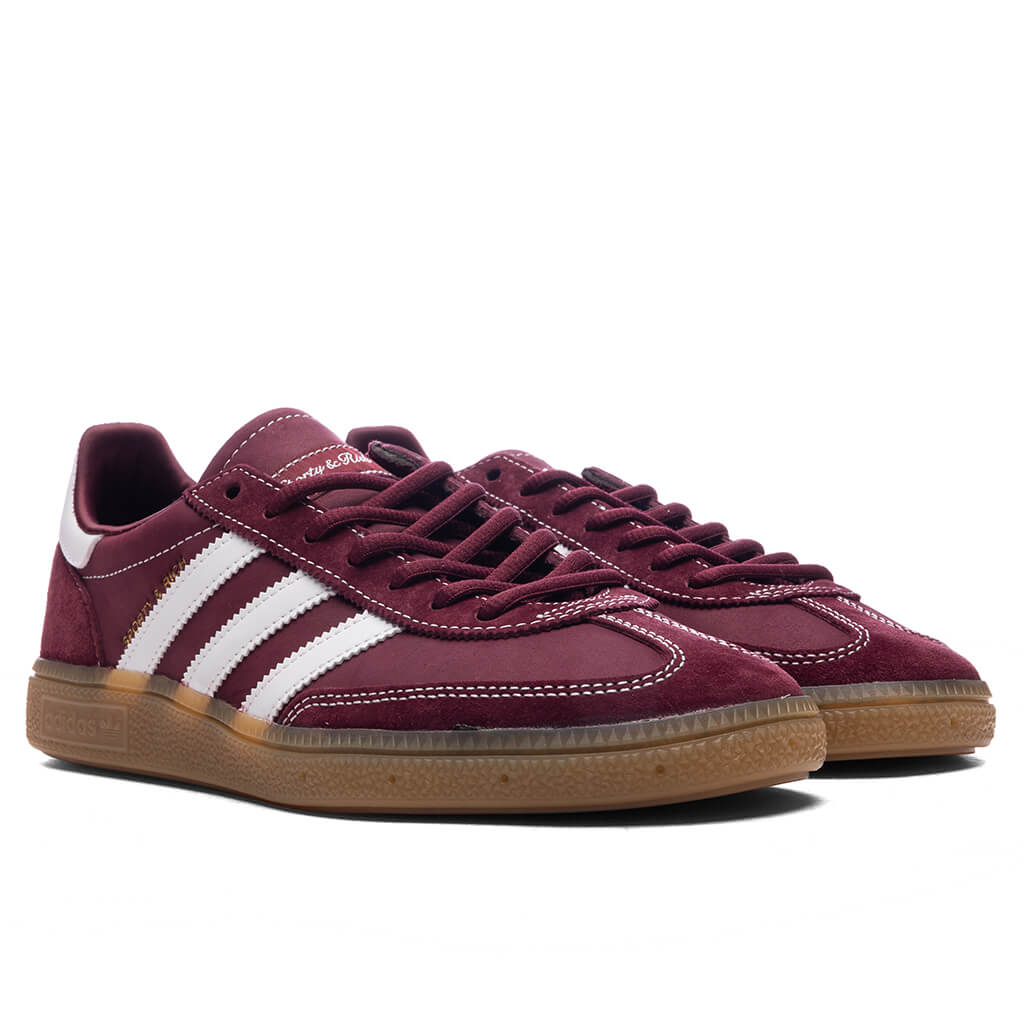 Adidas x Sporty Rich Handball Spezial Shadow Red White Gum