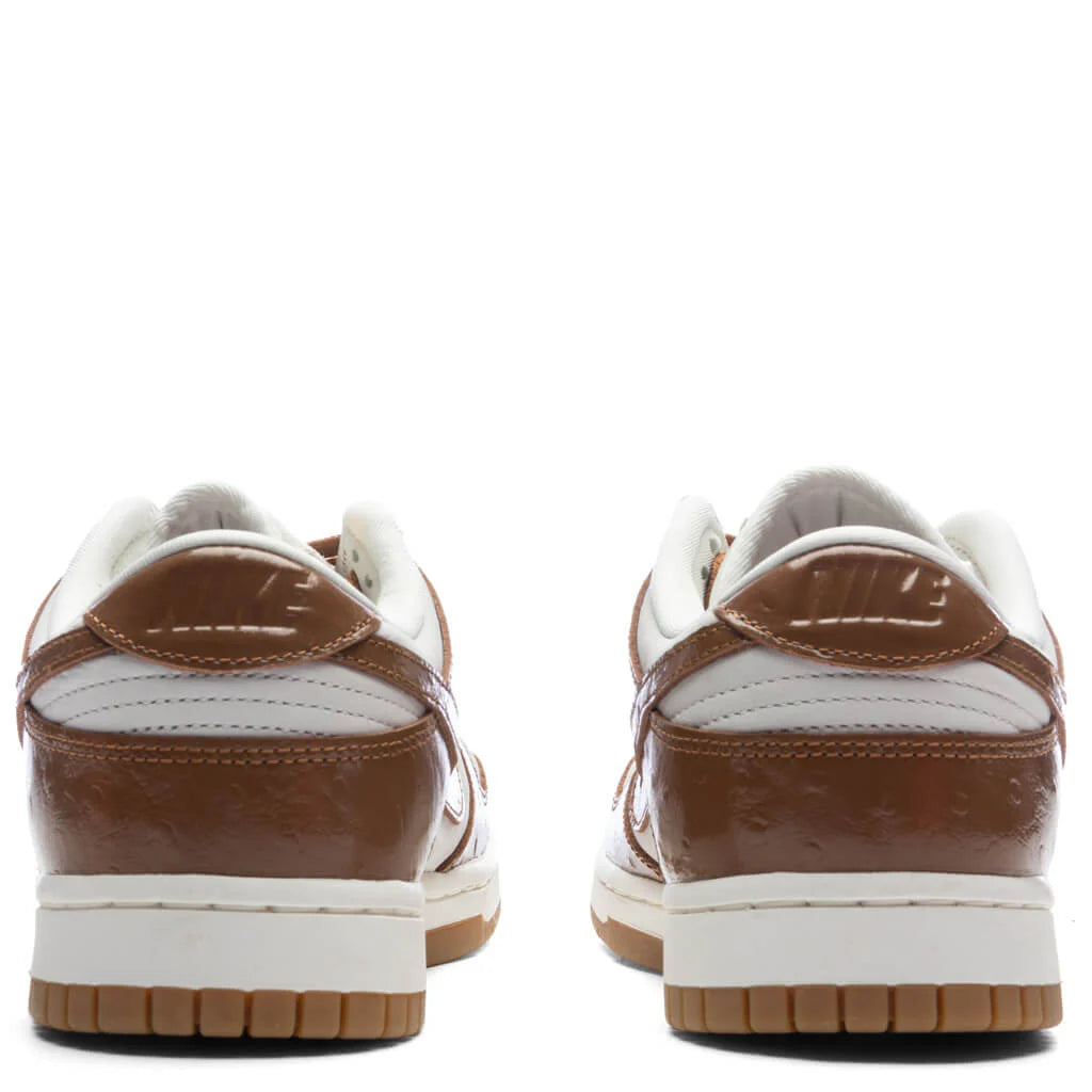 Womens Dunk Low LX Phantom Ale Brown Metallic Gold