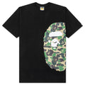 Abc Camo Side Big Ape Head Tee Black Green