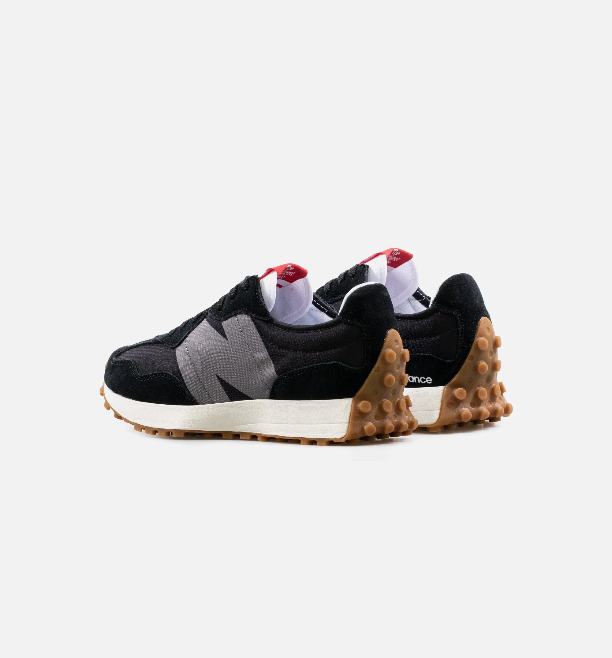 327 Mens Lifestyle Shoe Black Whte