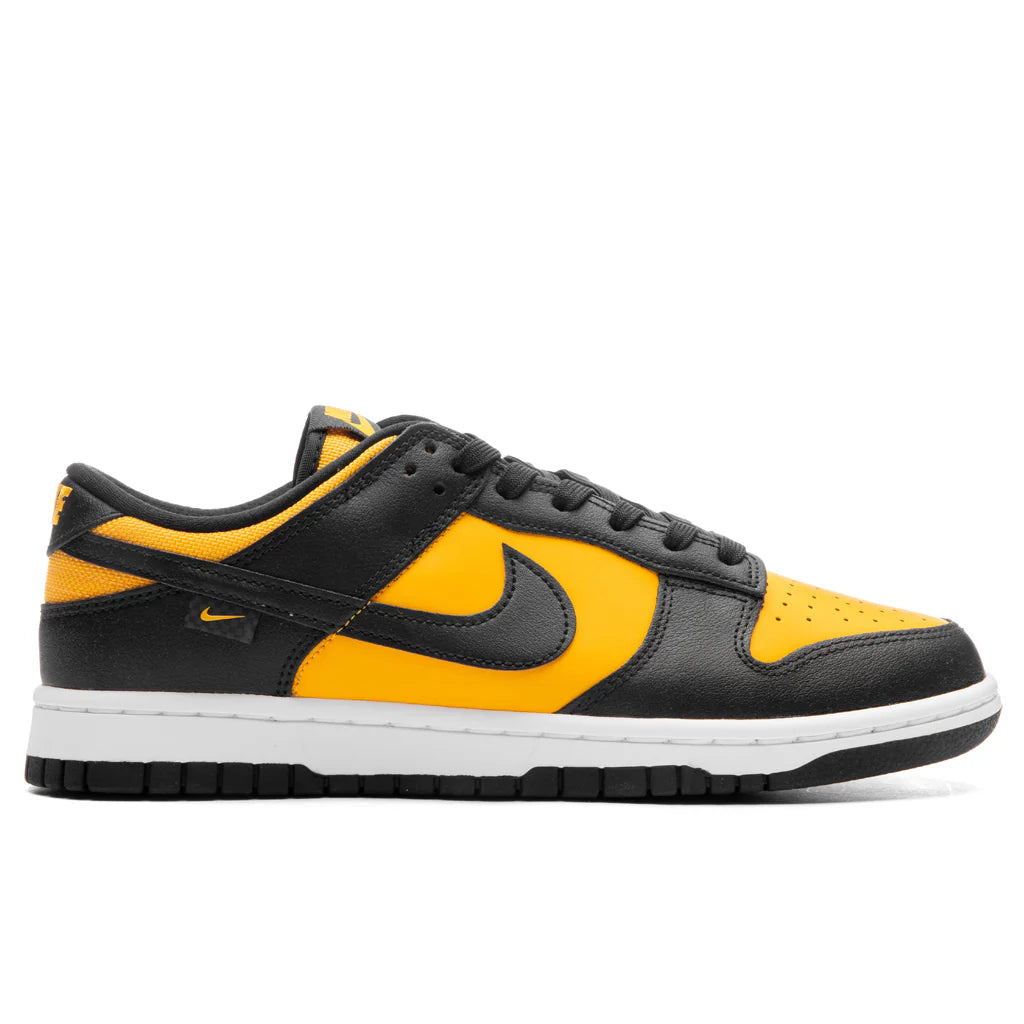 Dunk Low Retro Black University Gold White