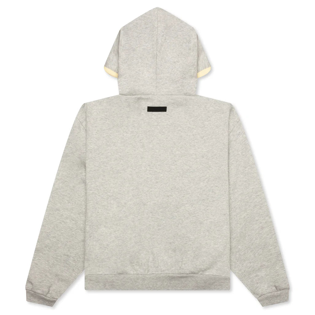 Kids Hoodie Light Heather Grey