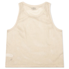 Cotton Big Mesh Tank Natural