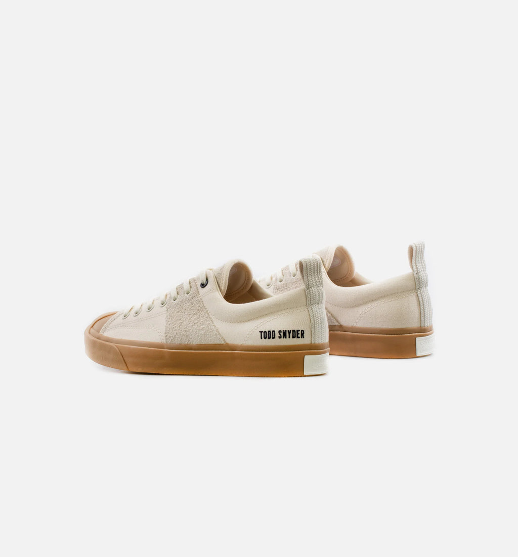 Todd Snyder X Jack Purcell Mens Lifestyle Shoe Tan White