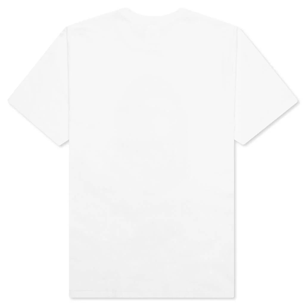 Honeycomb Camo Shark Tee White
