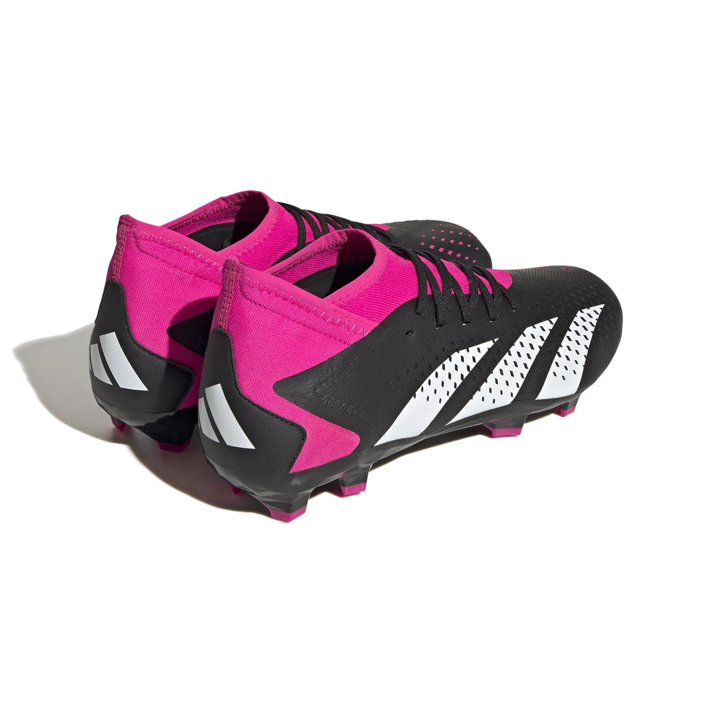 adidas Predator Accuracy3 FG Firm Ground Soccer Cleats Black Pink