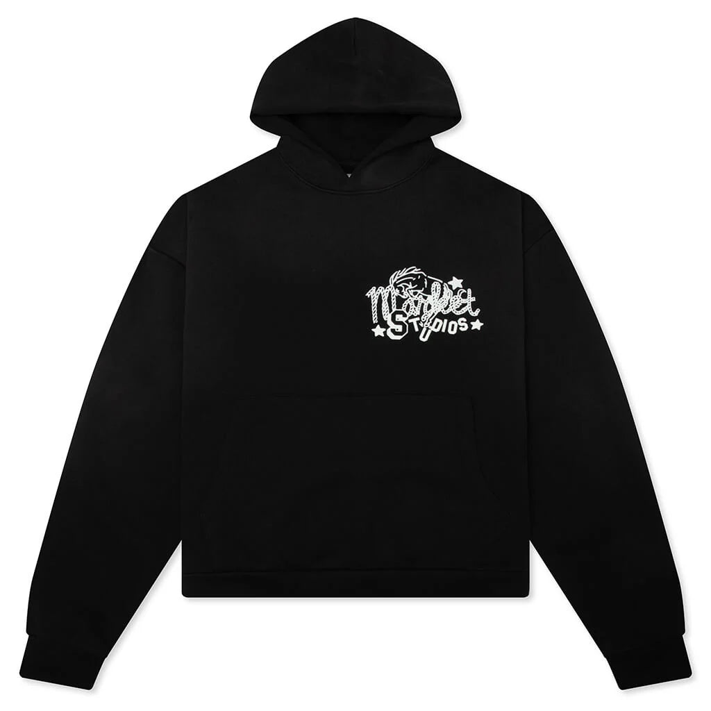 Old West Studios Hoodie Pirate Black