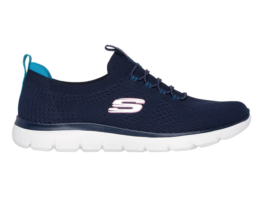 Tenis Skechers Summits Azul Marino para Mujer
