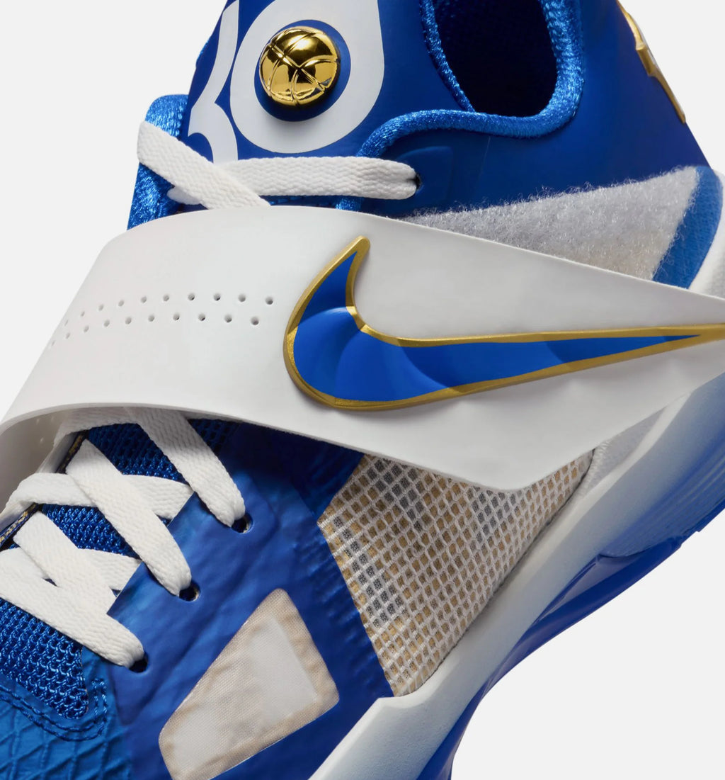 Zoom KD 4 MVP Mens Lifestyle Shoe Hyper Royal Summit White Metallic Gold