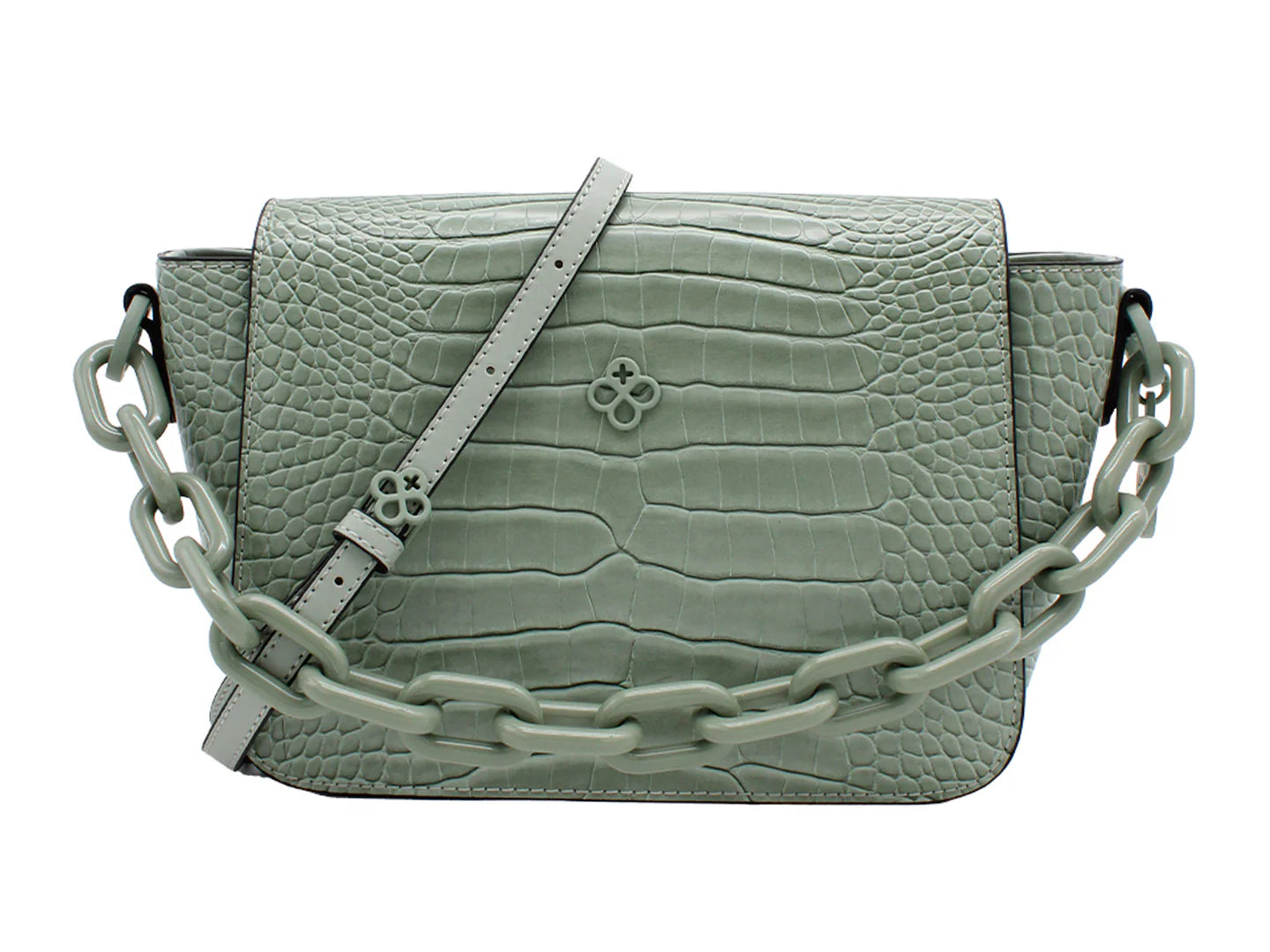 Bolso Jaime Ibiza Croco Aqua para Mujer
