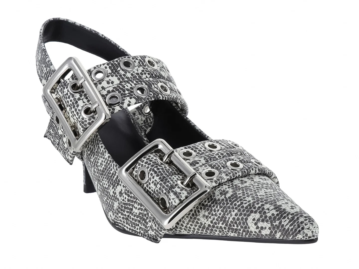 Zapatillas Jeffrey Campbell Timely Blanco y Negro para Mujer