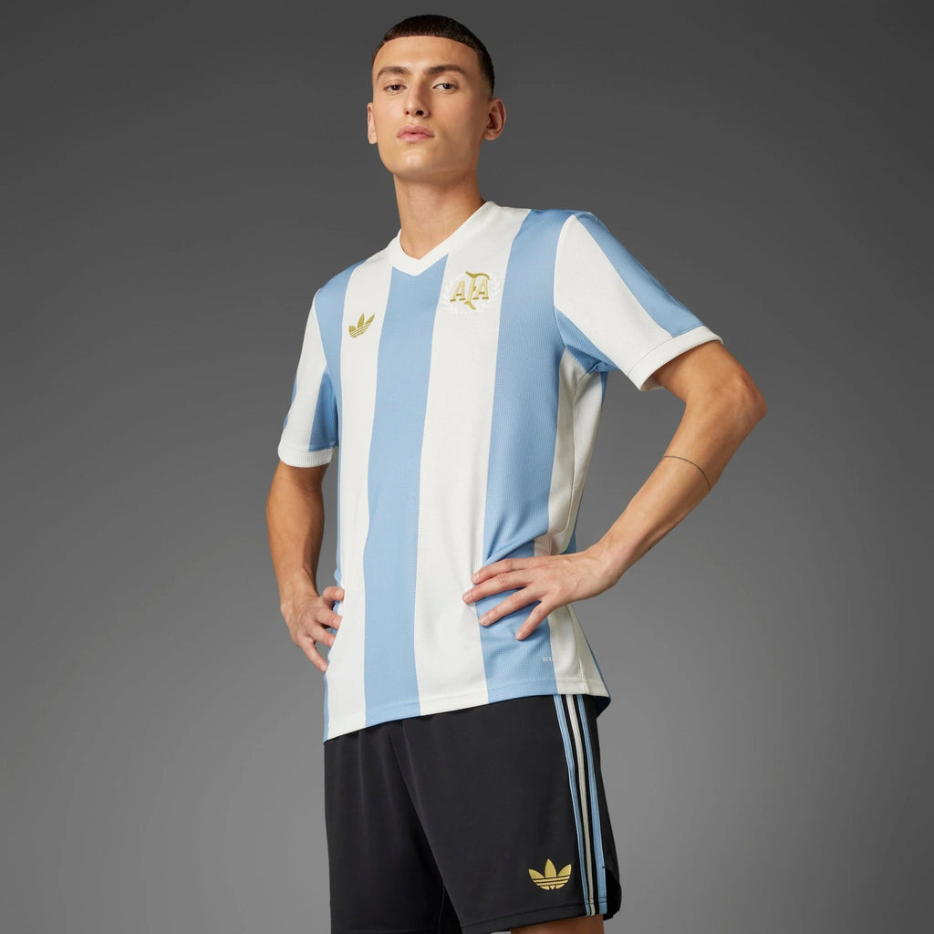 adidas Argentina Anniversary Jersey 24 25 Sky White