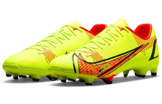Nike Mercurial Vapor 14 Academy FG MG Multi Ground Soccer Cleats Volt Bright Crimson