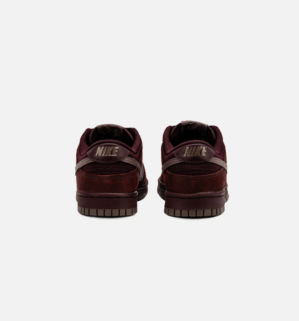 Dunk Low PRM Burgundy Crush Mens Lifestyle Shoe Burgundy Crush Plum Eclipse Platinum Tint Free Shipping
