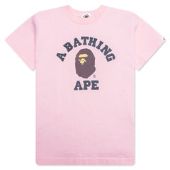 Kids College Tee Pink
