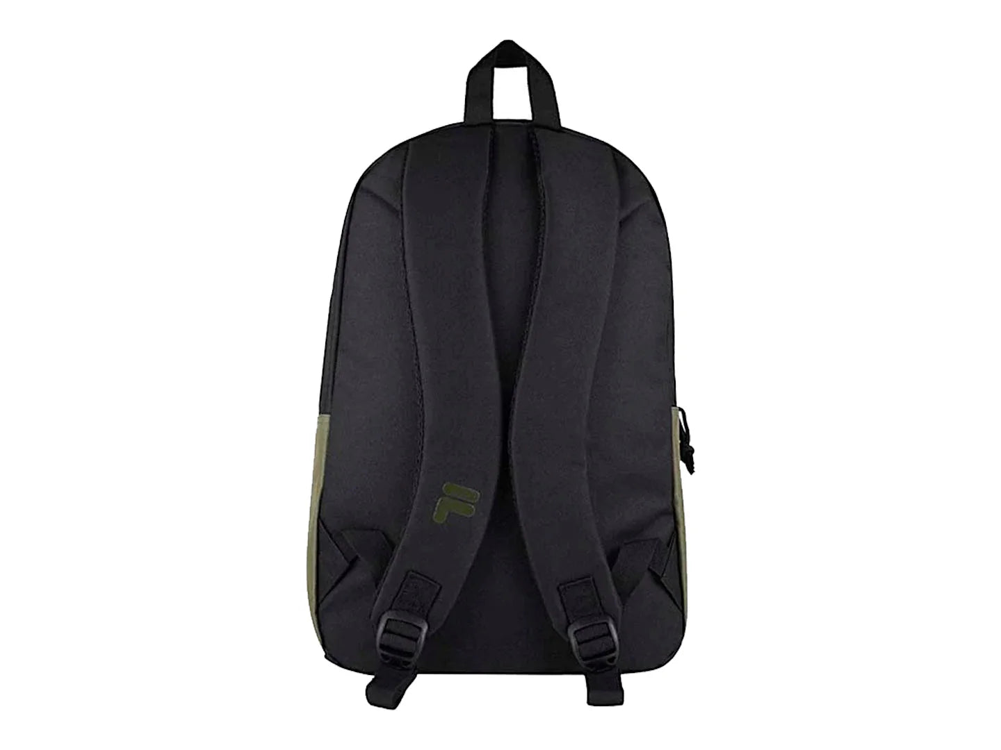 Mochila FILA Double Color Negro y Verde Olivo Unisex