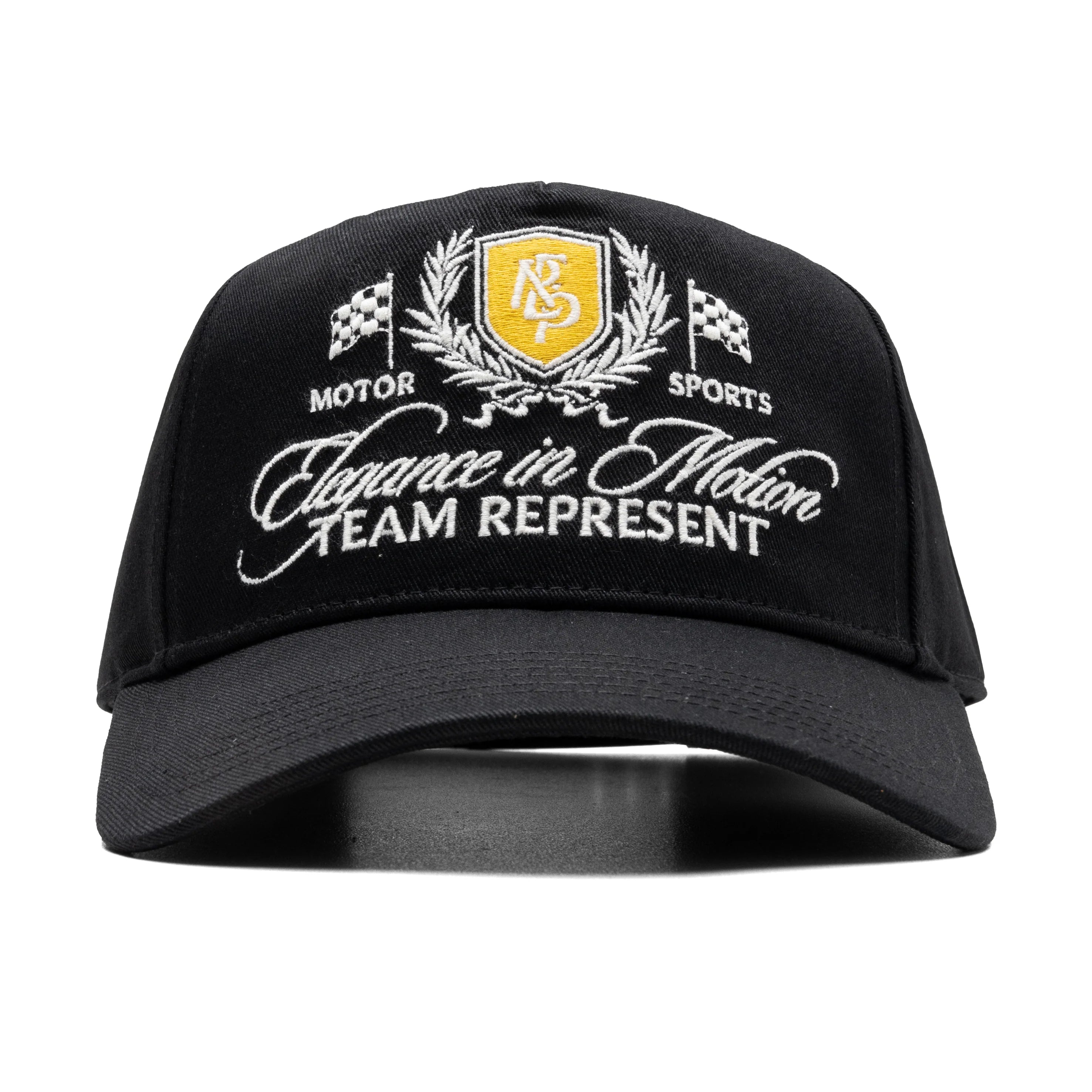 Crest Cap Jet Black