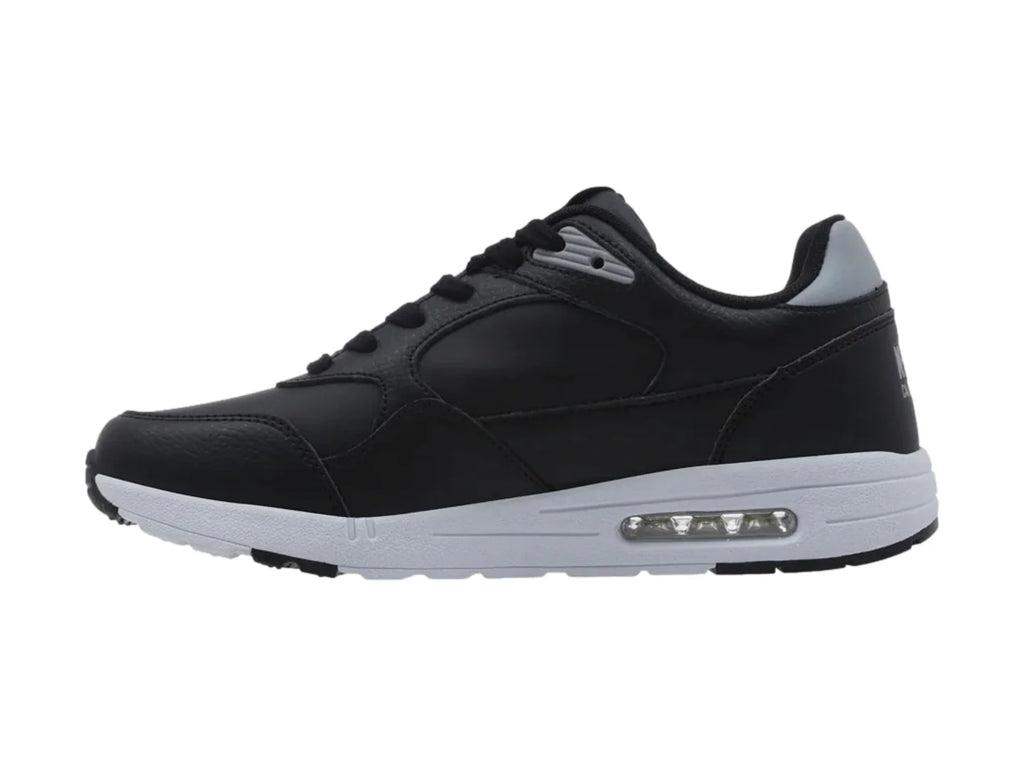 Tenis K Swiss Maxwell Negro y Gris para Hombre
