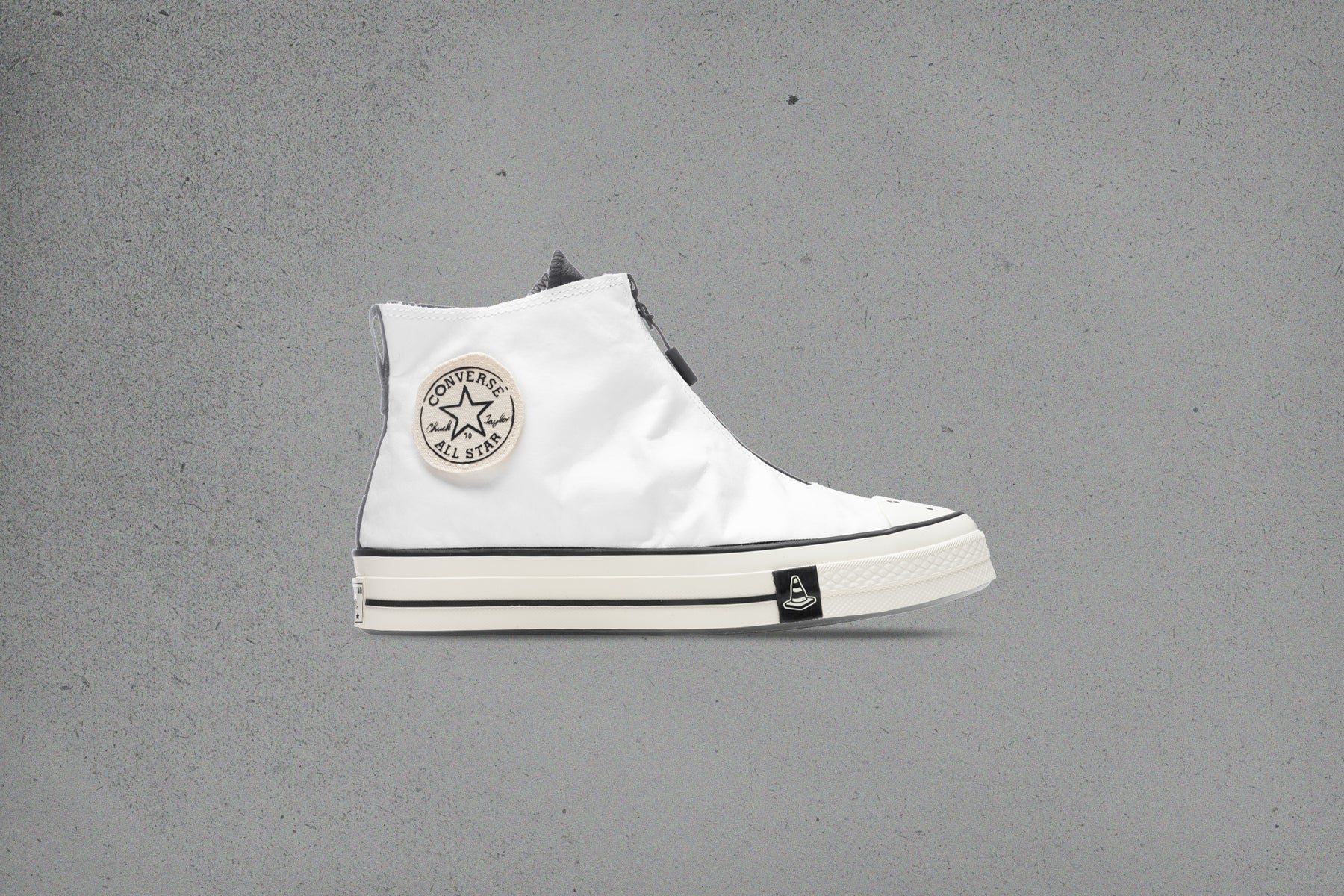 Converse x Joshua Vides Chuck 70 Hi White Black Black