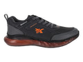 Tenis MAKENA Oxford Gris y Naranja para Niño