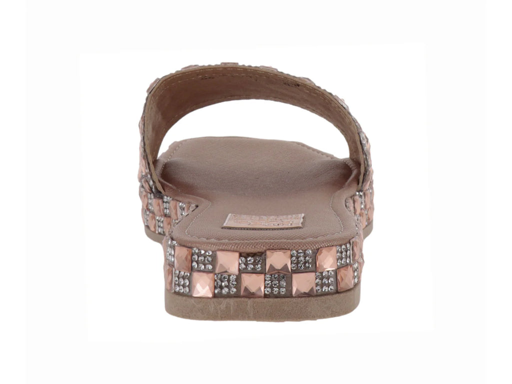 Sandalias Luna Rosa Oro Rosado para Mujer
