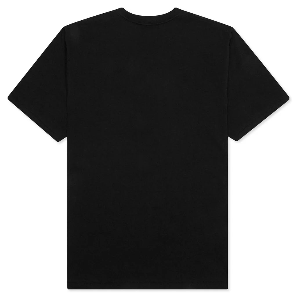Honeycomb Camo College Tee Black Grey