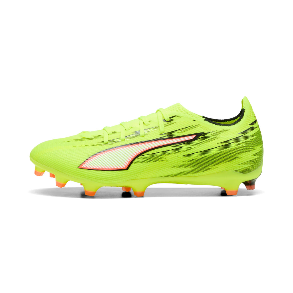 PUMA Ultra 6 Match FG AG Firm Multi Ground Mens Soccer Cleats Yellow Black Red