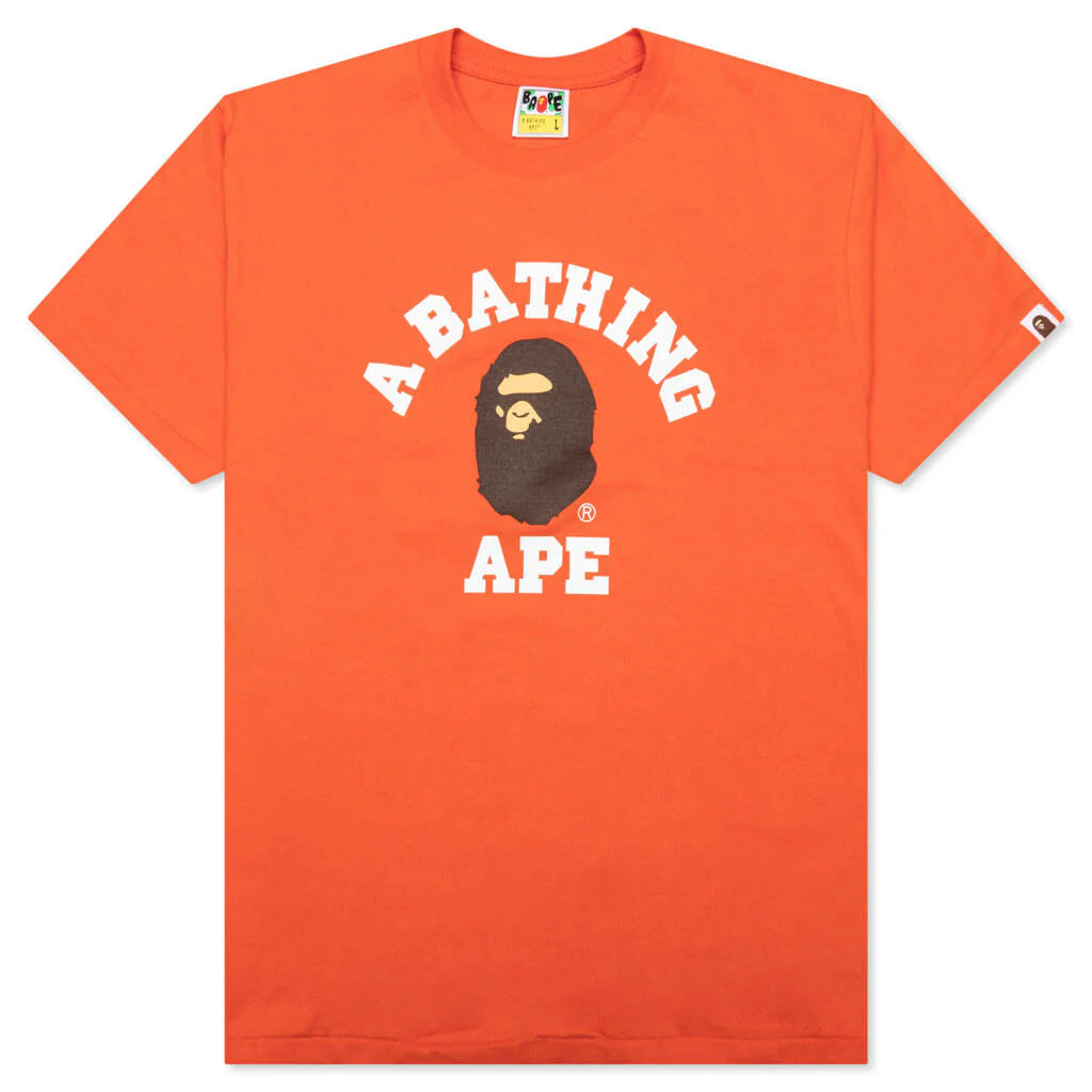 College Tee Orange