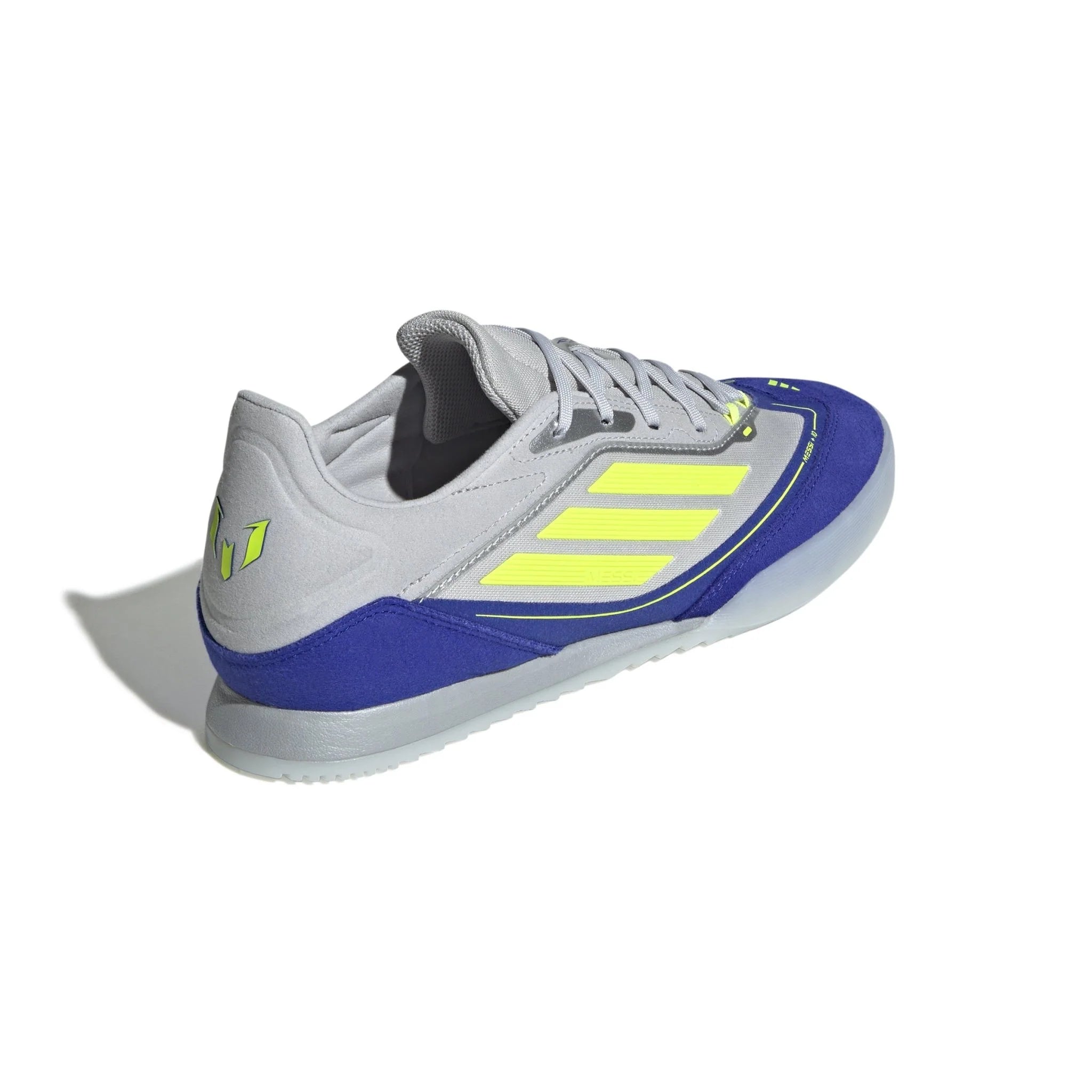 adidas F50 Messi Freestyle Indoor Boots Silver Yellow Blue