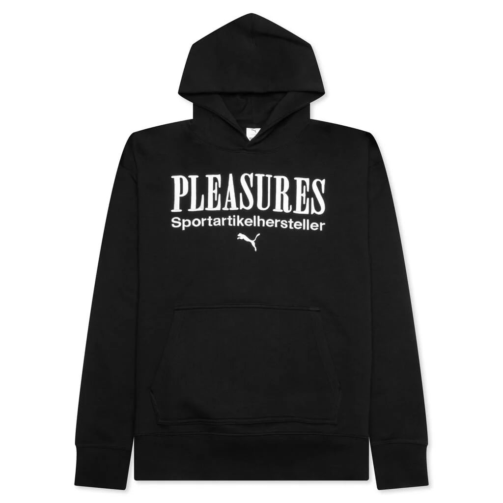Puma x Pleasures Graphic Hoodie Black