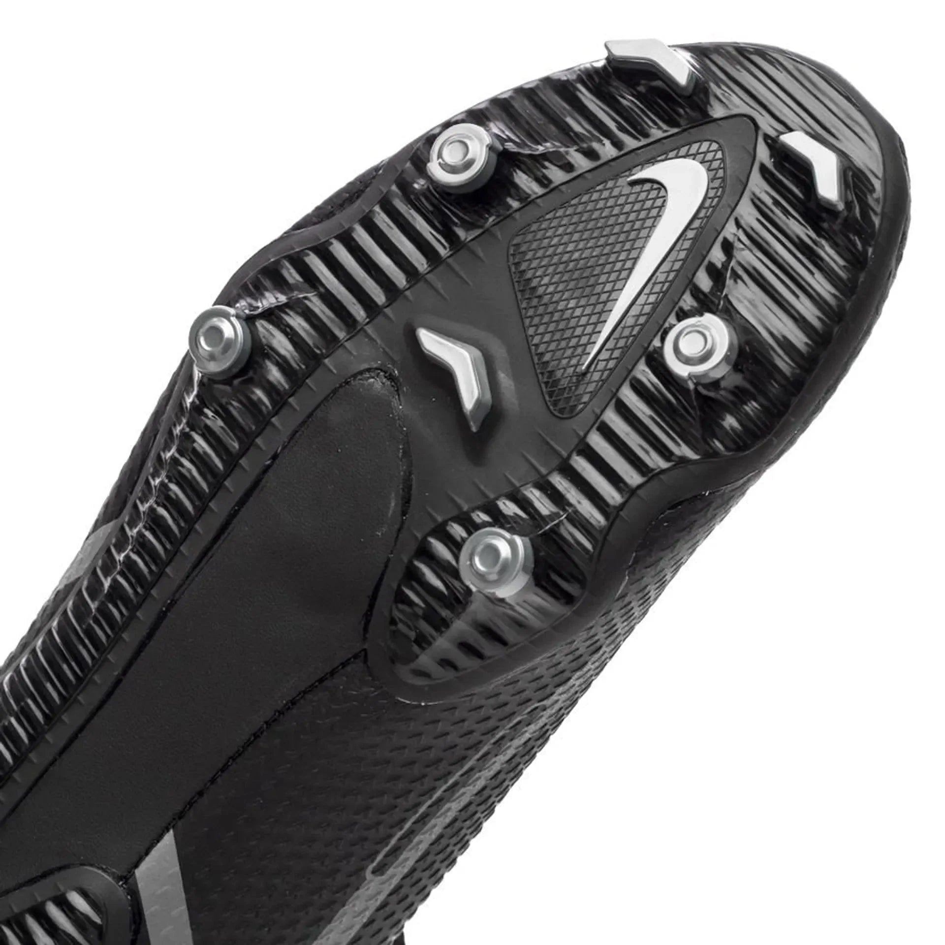 Nike Phantom GT2 Academy DF MG Multi Ground Soccer Cleats Black Iron Grey